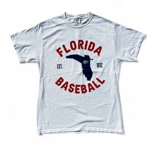 Florida Baseball White Tee